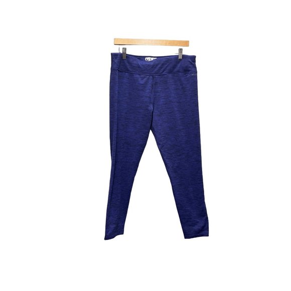 Marc New York Performance Woman’s XL Purple/Black Athletic Leggings - Picture 1 of 6